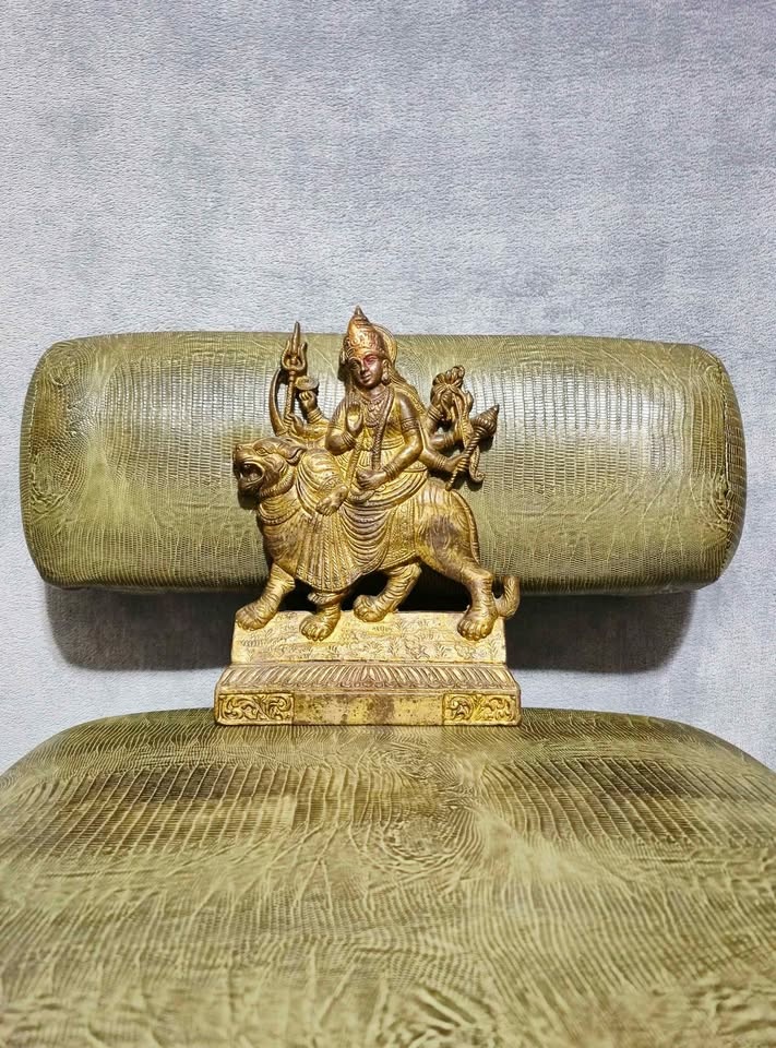 Hindu Goddess Durga Riding A Tiger $100 - photo 2