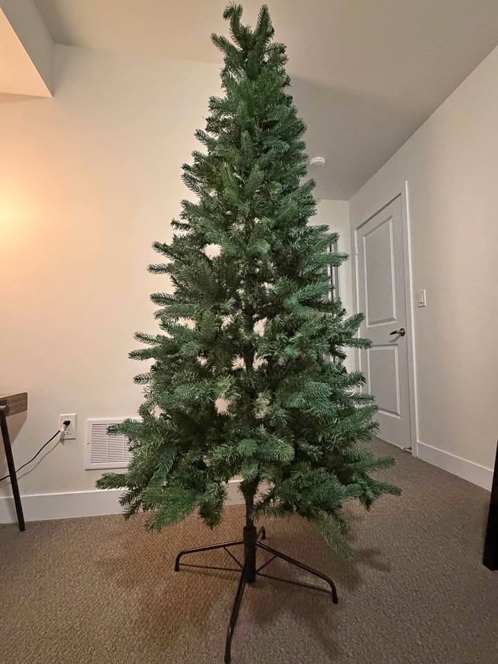 7ft Christmas tree - Bought in Dec