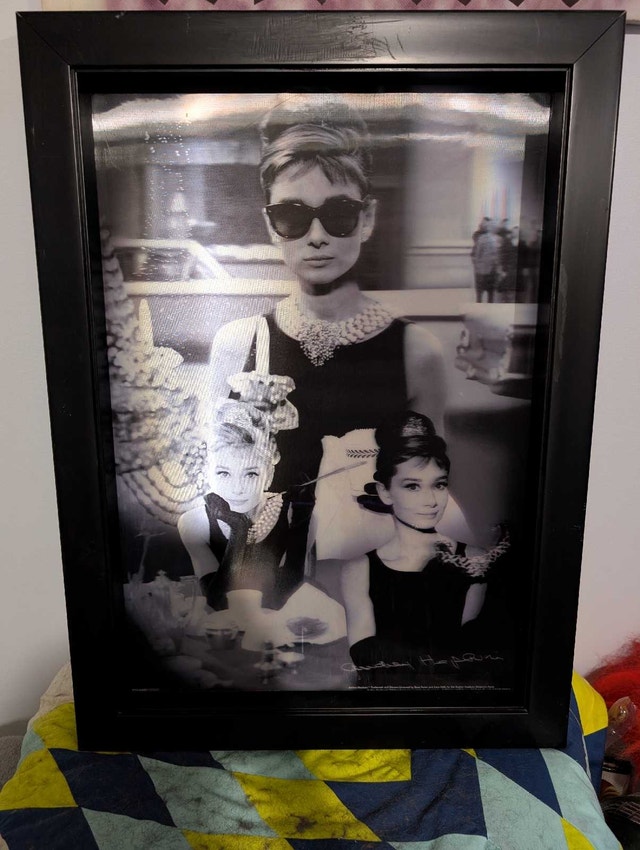 Audrey Hepburn Framed Art - photo 3