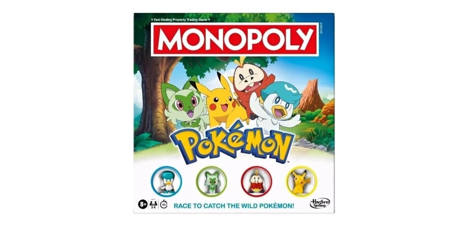 Monopoly Pokémon Edition Board Game