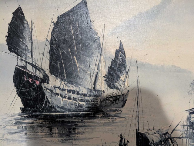 Vintage Chan Painting - photo 2