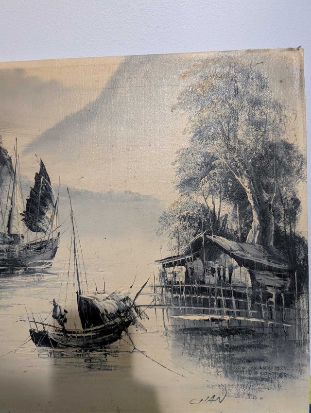 Vintage Chan Painting - photo 3