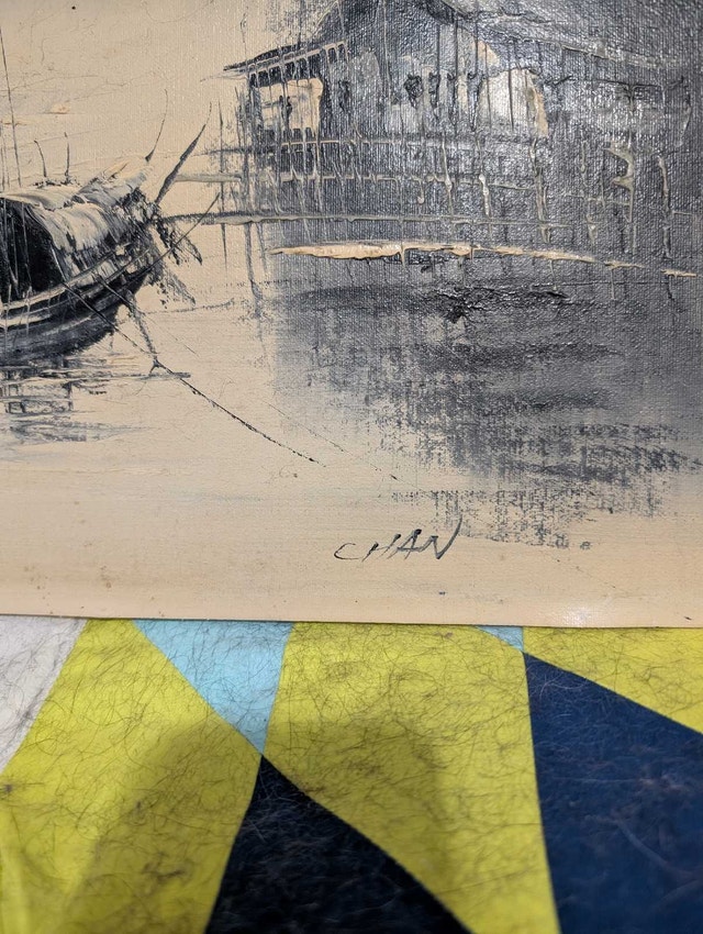 Vintage Chan Painting - photo 5