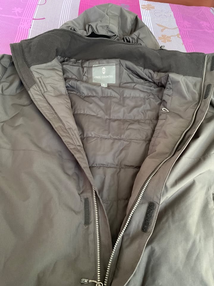 Free Country Mens Lined Water Resistant Midweight Puffer Jacket - photo 5