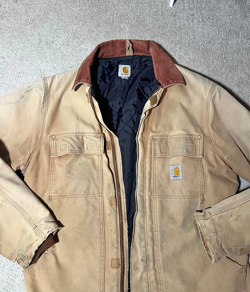 Vintage Carhartt Beige Jacket