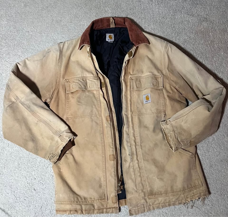 Vintage Carhartt Beige Jacket - photo 2