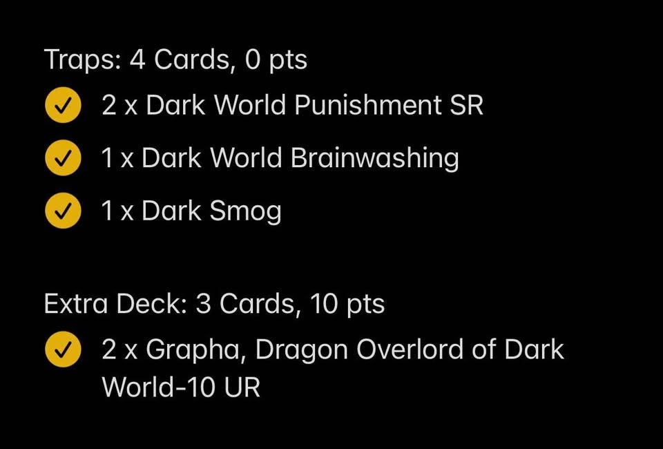 YuGiOh Ready to Play Genesys Dark World Deck + Support Cards! - photo 4