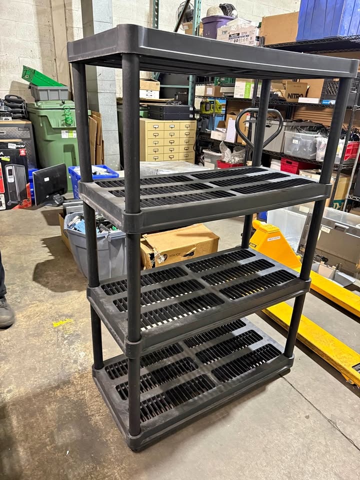 Heavy Duty Plastic Storage Shelf