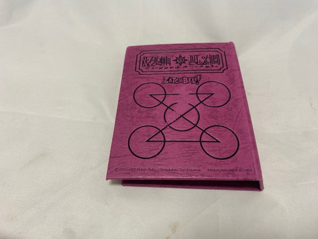 Zatch Bell SPELL BOOK ZOFIS With Card 2005 Banda