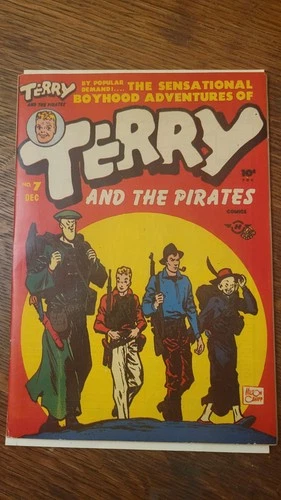 Terry and the Pirates #7 (1947) VG 4.0