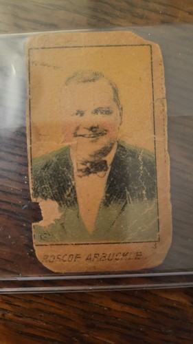 1921-22 W561 Strip Cards Lot (2) - Roscoe Fatty Arbuckle - photo 2