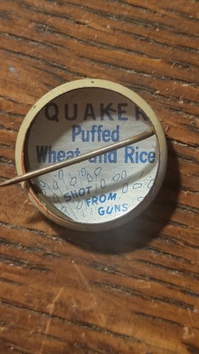 Vintage Jack Carson Quaker Cereal Pin - photo 2