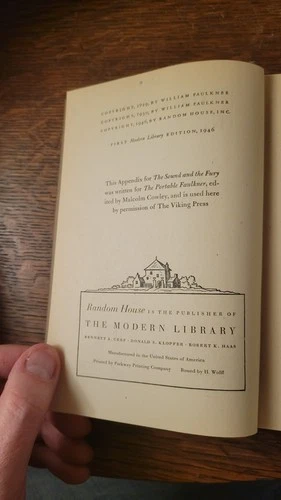 William Faulkner THE SOUND AND THE FURY - photo 2