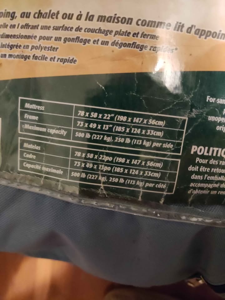 Queen size folding portable bad - photo 2
