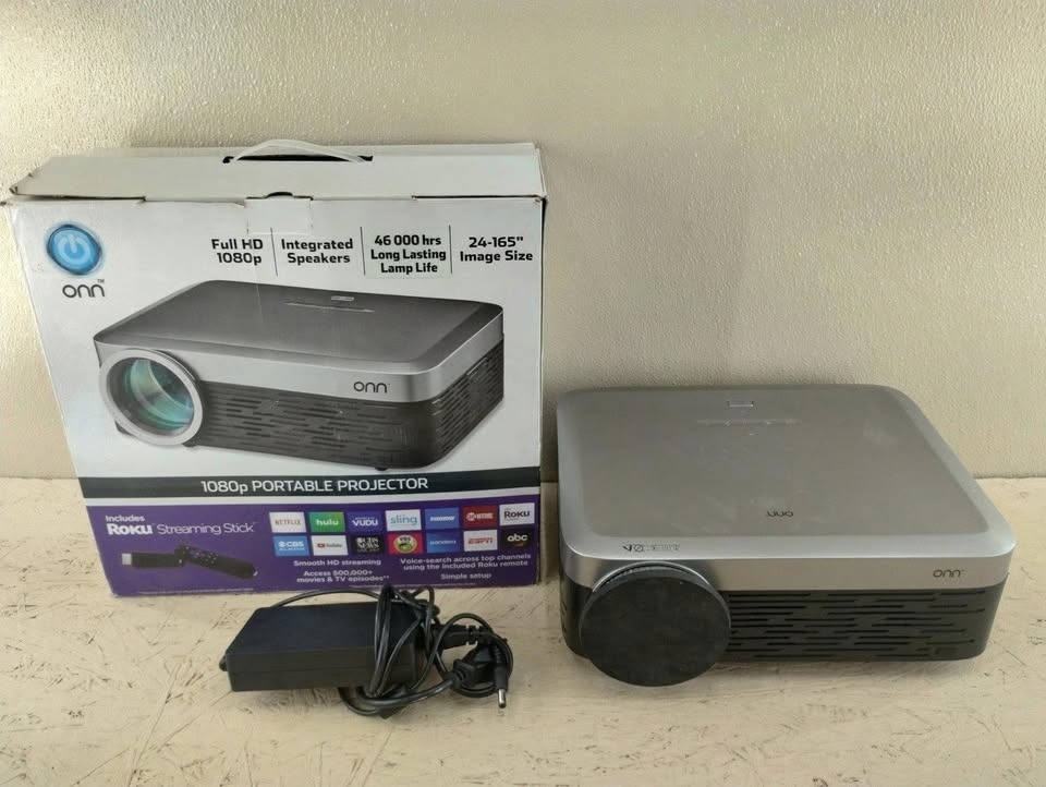 Onn 1080p "Portable" Projector - photo 2