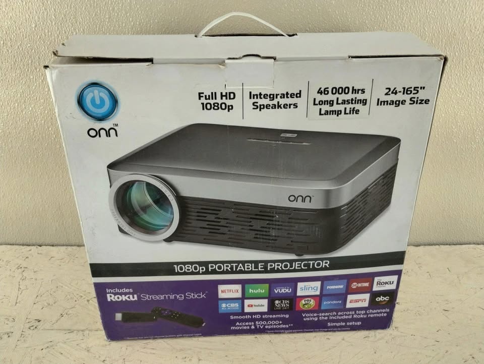 Onn 1080p "Portable" Projector - photo 3