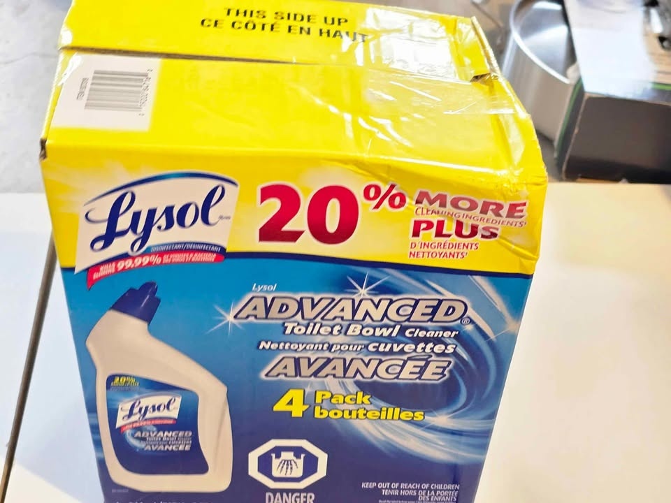Lysol Advanced Toilet Bowl Cleaner – 4 Pack (New) - photo 2