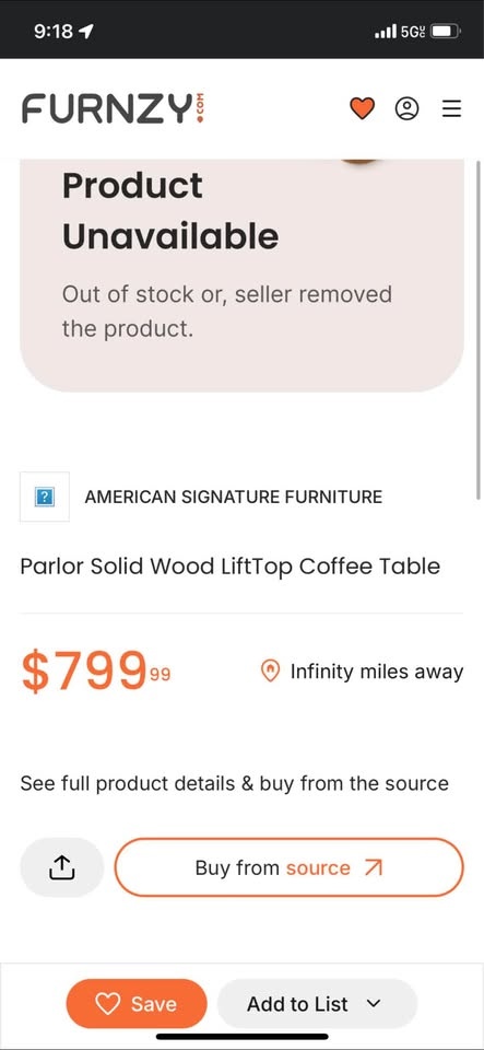 Solid Wood Quality Lift Top Coffee Table 50”wx28”dx18”h - photo 5