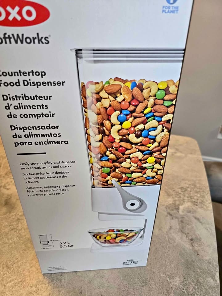 OXO Countertop Food Dispenser – Brand New