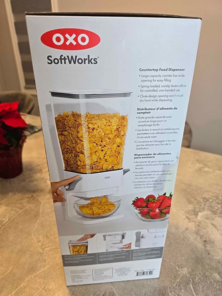 OXO Countertop Food Dispenser – Brand New - photo 2