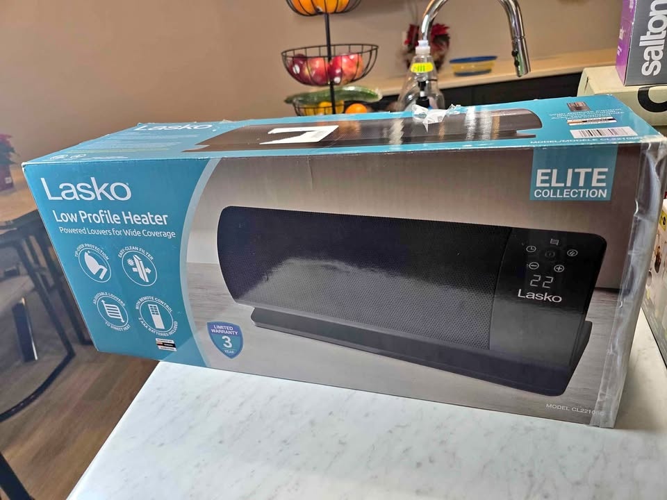 Lasko Low Profile Heater – Elite Collection