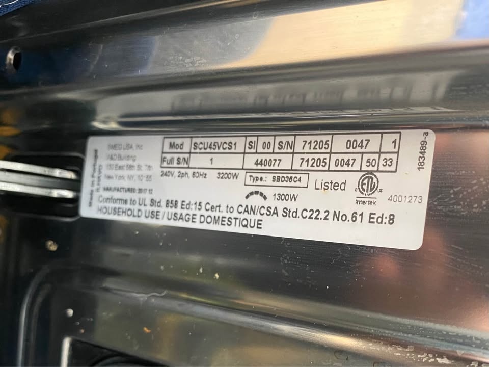 Smeg Steam 24” Wall Oven, Retails Over $3400 - photo 3