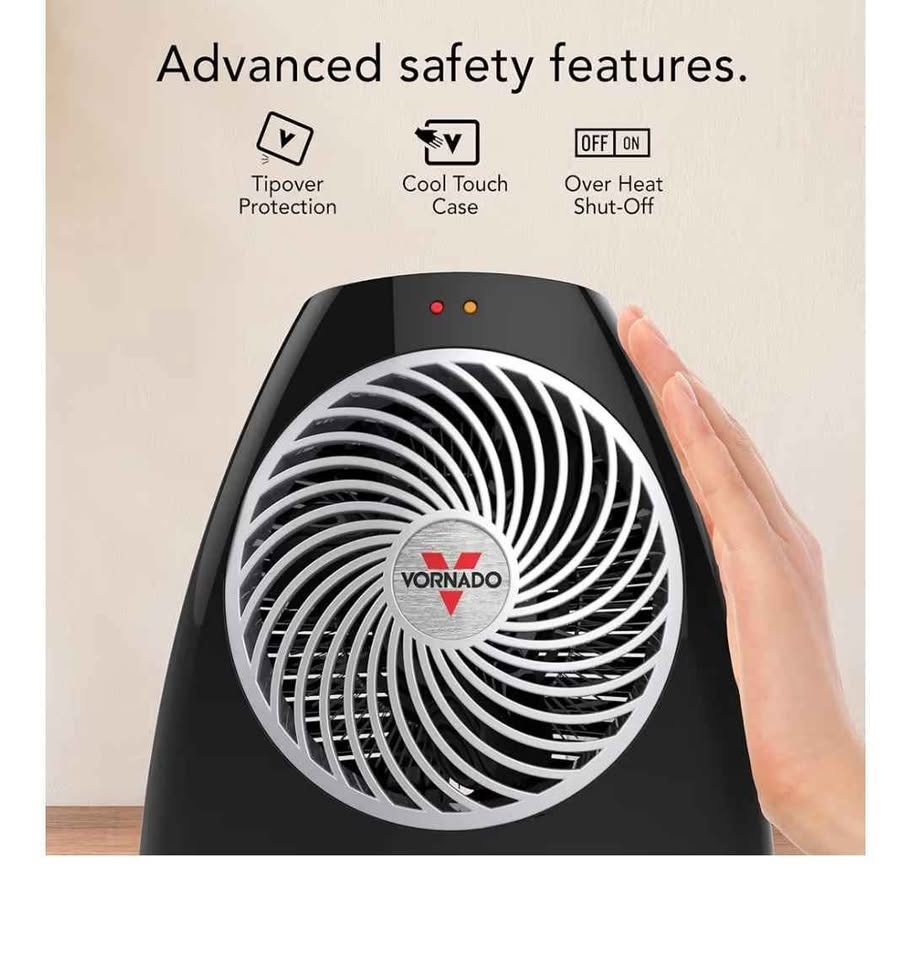 Vornado Whole Room Heater - photo 3