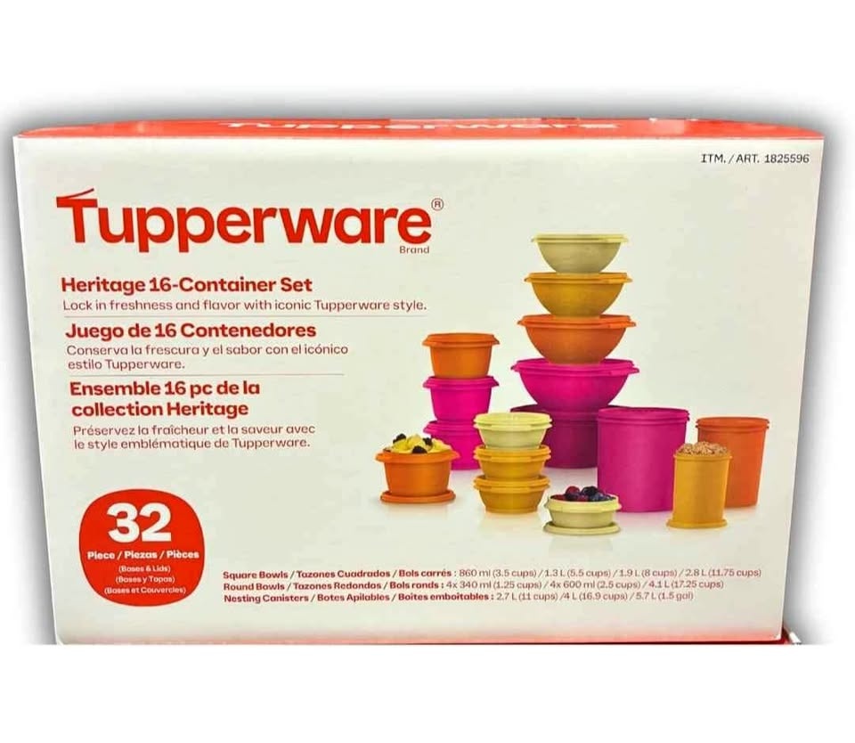 32 Tupperware