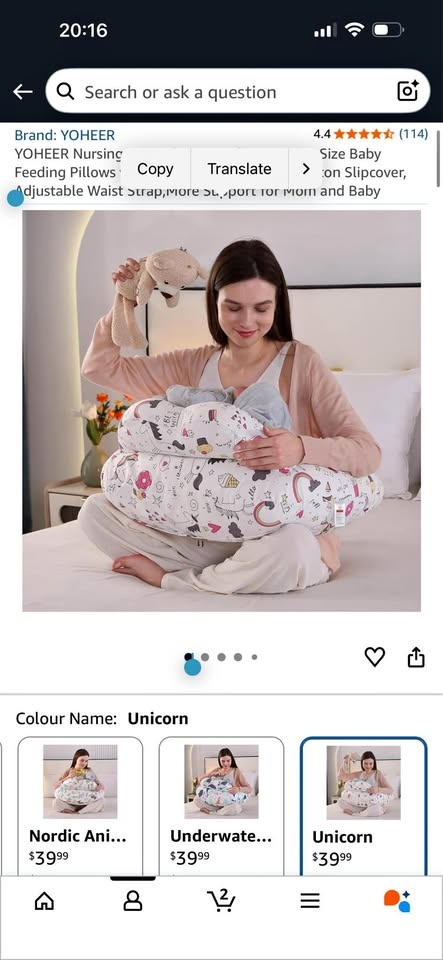 Nursing Pillow for Breastfeeding