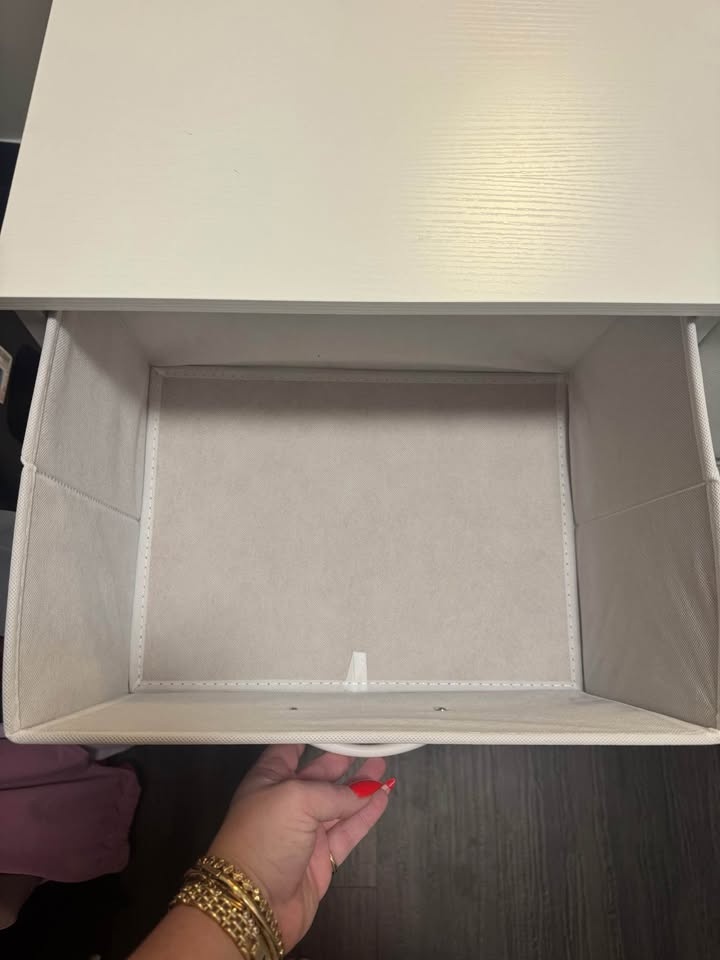 6 Drawer White Fabric Storage Dresser - photo 4