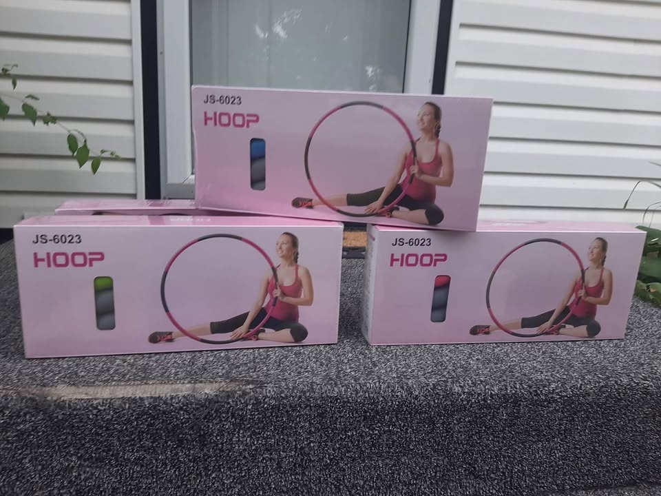 Weighted hula hoops