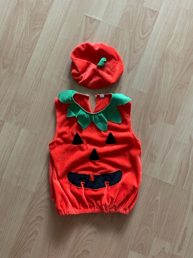 12-24m pumpkin costume
