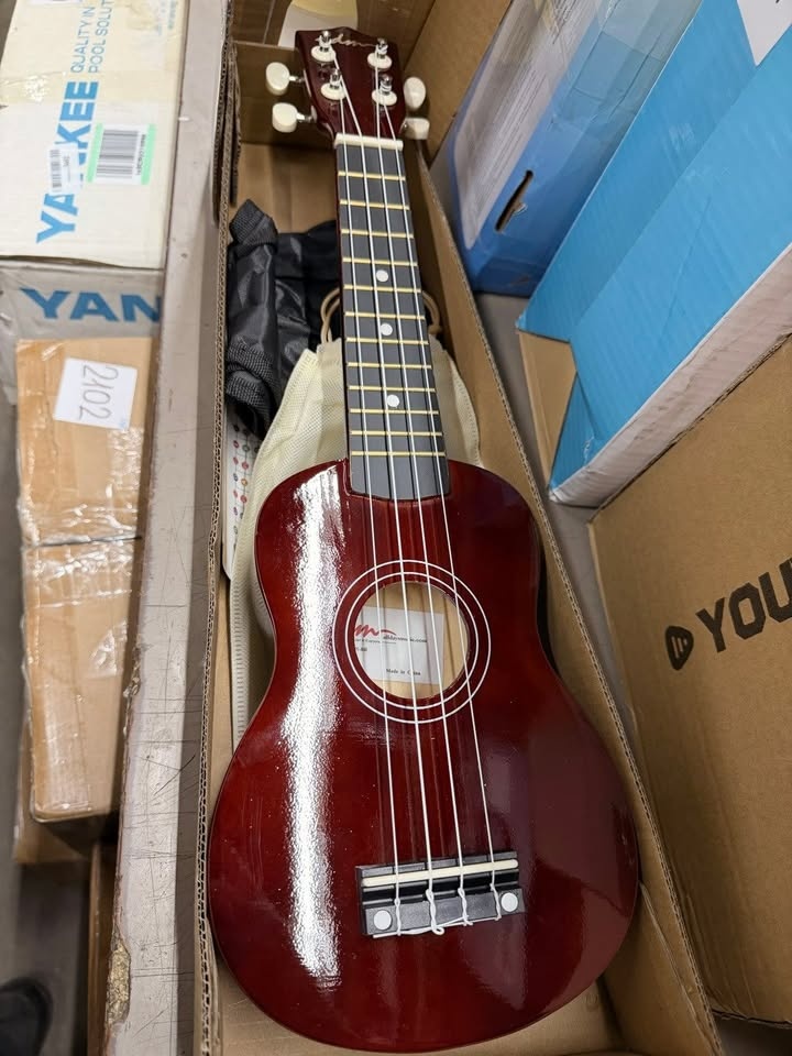ADM Soprano Ukulele for Beginners 21 Inch Hawaiian Wood Ukelele, - photo 2