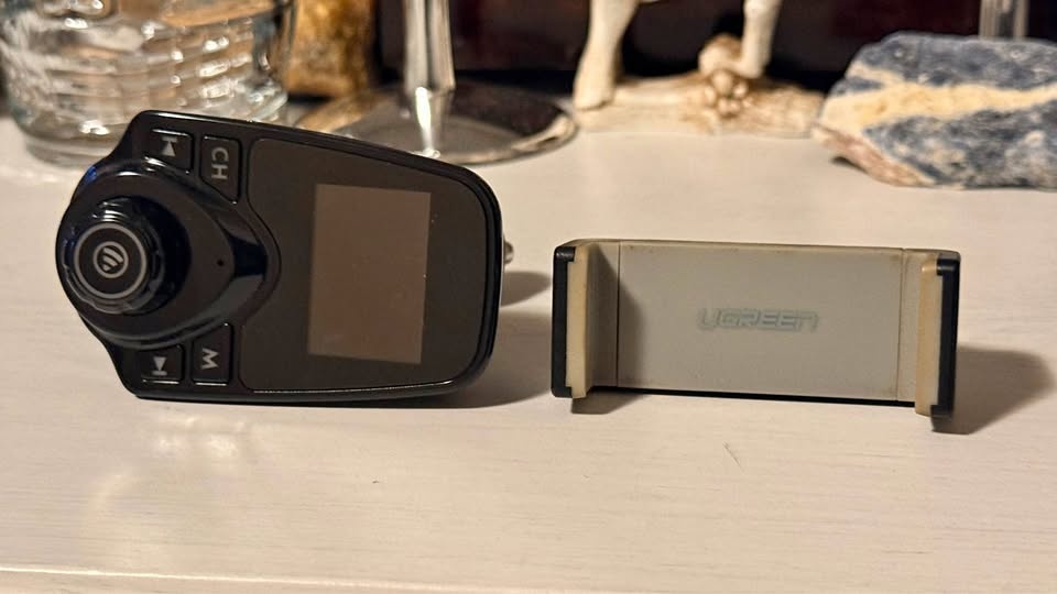 Bluetooth Audio Adapter and Phone Mount