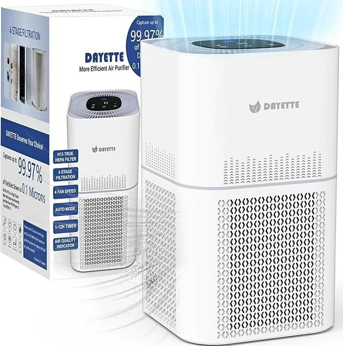 Dayette Air Purifiers for Home, Large Room, Up to 2200 SqFt