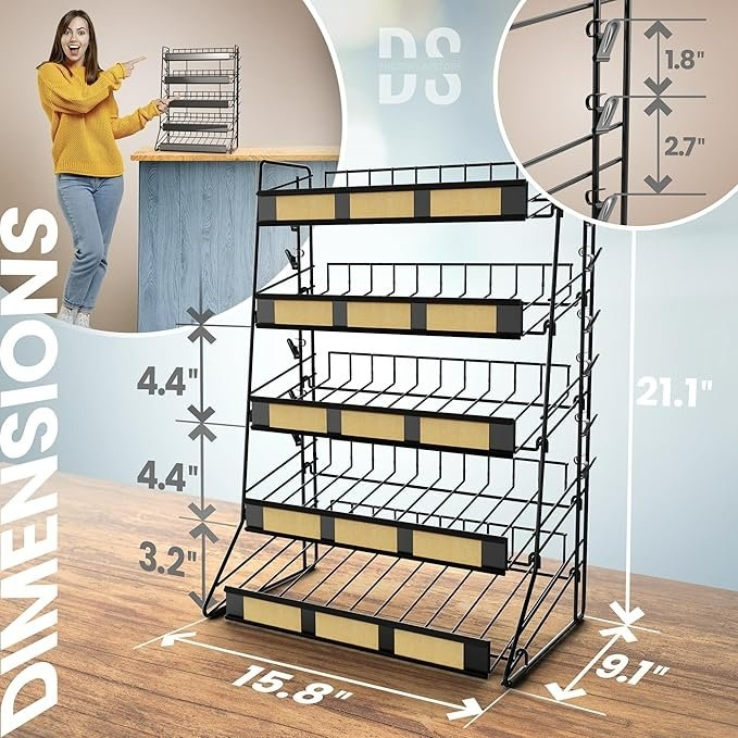 5 Tier Candy Display Rack - photo 5