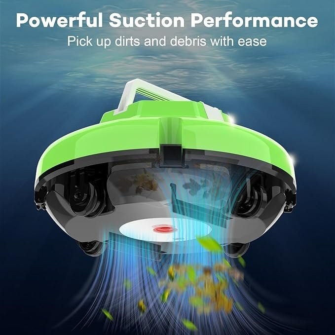 Robotic Pool Cleaner Up to 130 Mins Runtime - photo 2