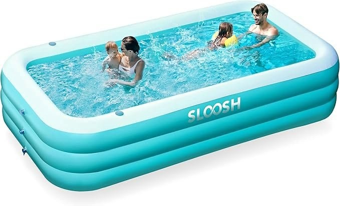 Sloosh Inflatable Swimming Pool with Seats