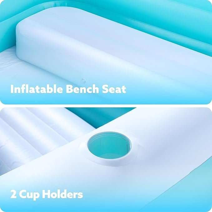 Sloosh Inflatable Swimming Pool with Seats - photo 4