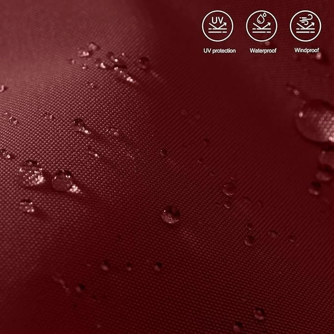 MASTERCANOPY Patio Umbrella (7.5ft, Burgundy) - Open Box - photo 4