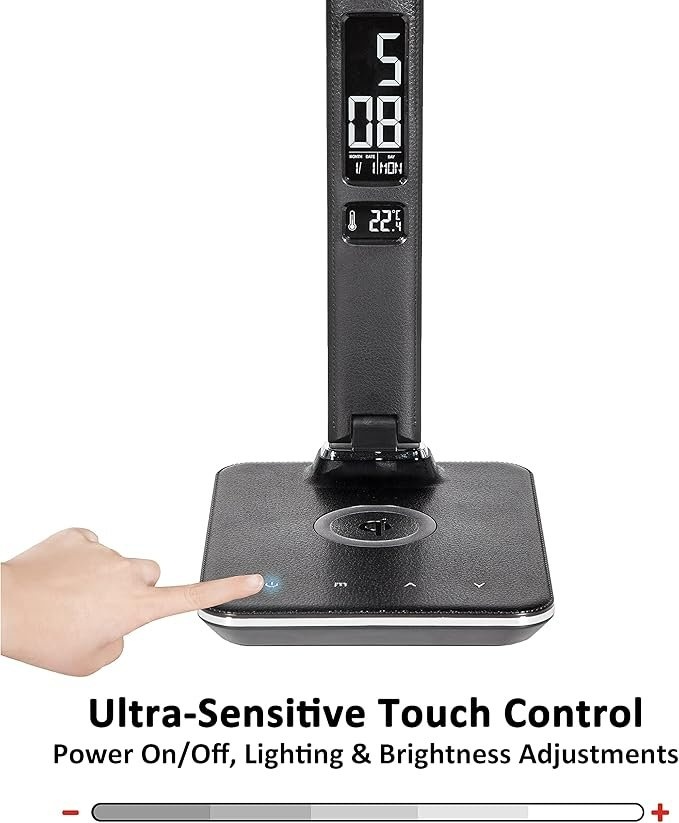 OttLite Executive LED Desk Lamp with USB Charging Port - photo 4