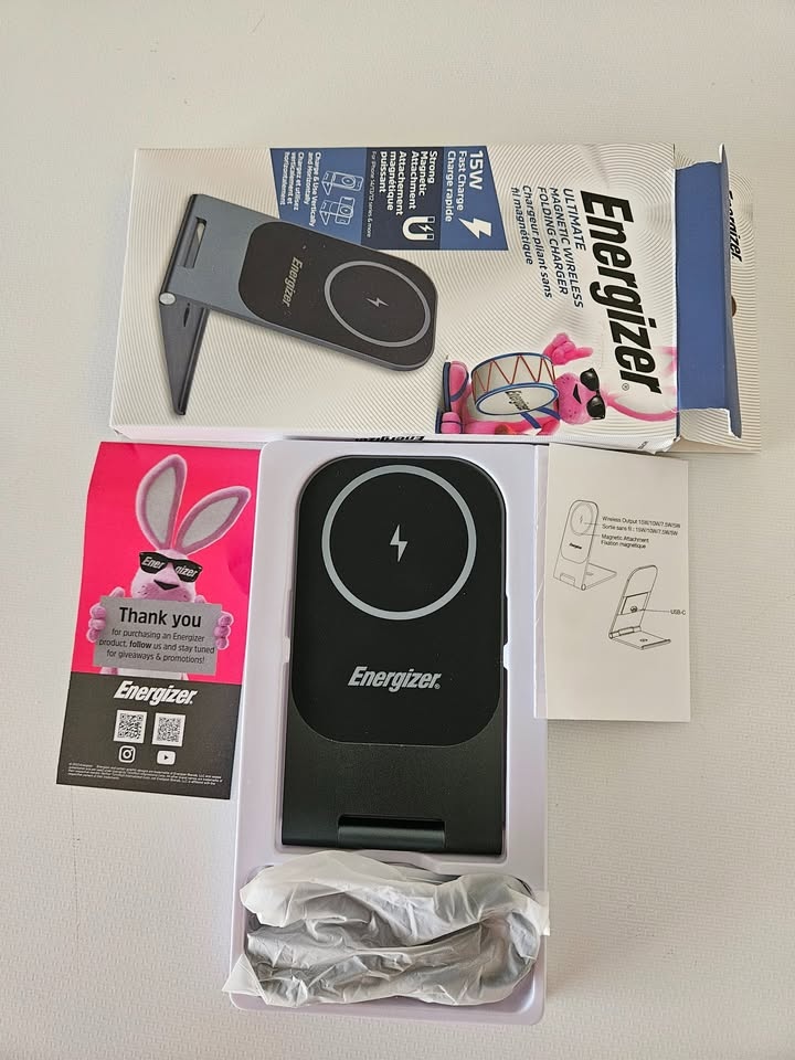 Energizer 15W Magnetic Wireless Charging Stand (WCP102) - photo 4
