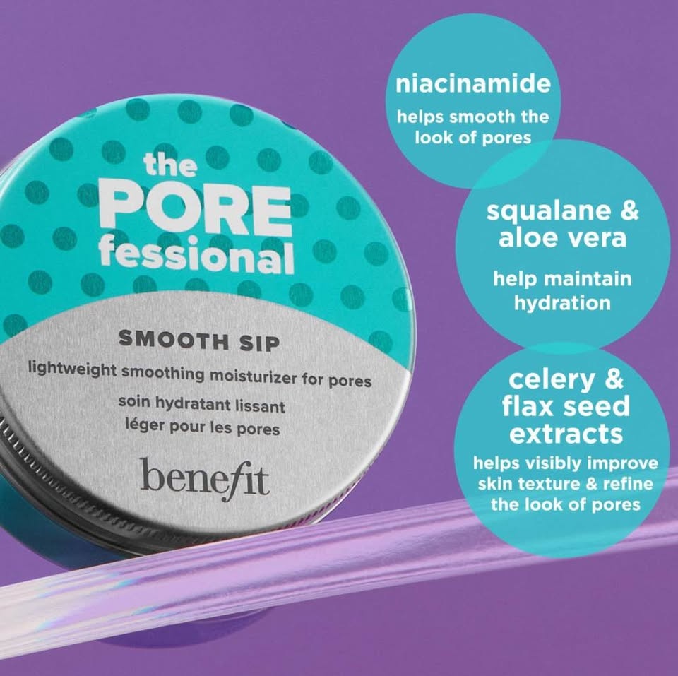 Benefit POREfessional Smooth Sip Moisturizer 50g sealed - photo 3
