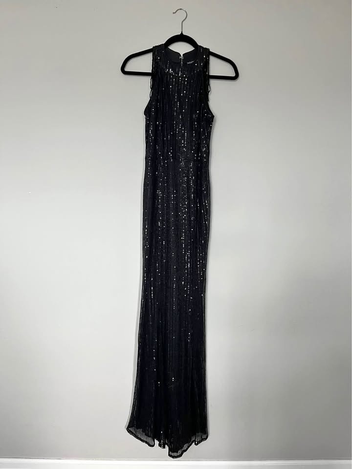 Black Sequence Dress