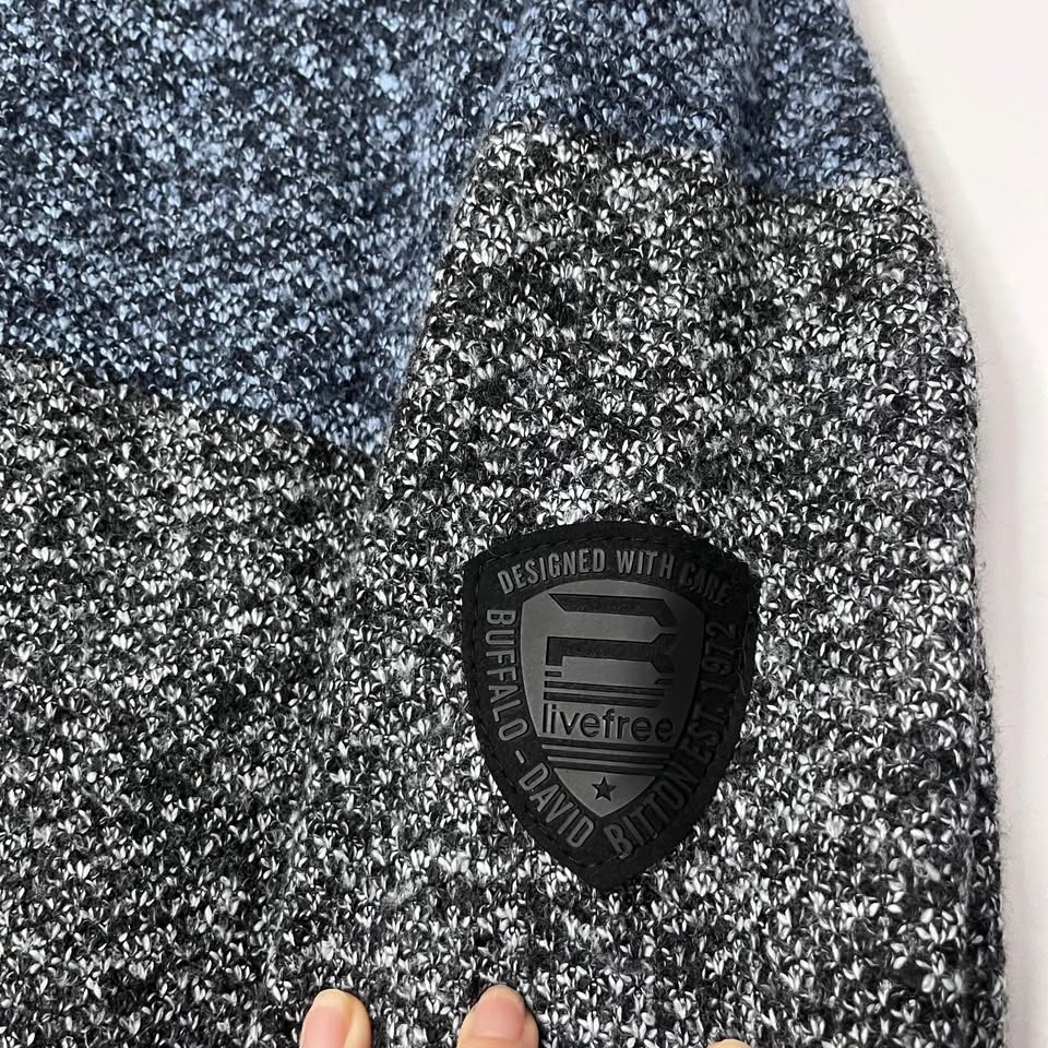 Men’s Buffalo David Full Zip Faux Fur Sweater - photo 3