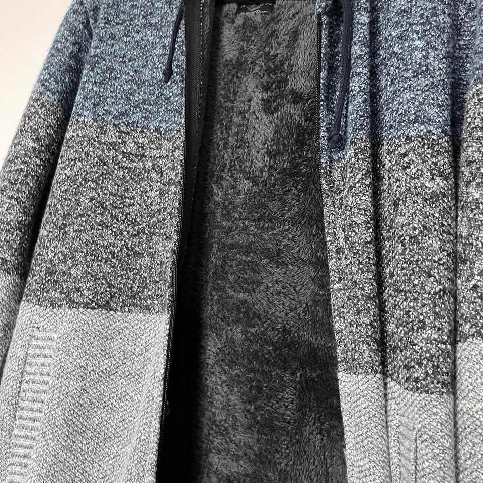 Men’s Buffalo David Full Zip Faux Fur Sweater - photo 5