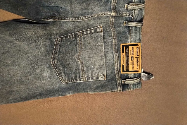 Diesel Tephar mens jeans size 33w X 32L brand new with tags - photo 2