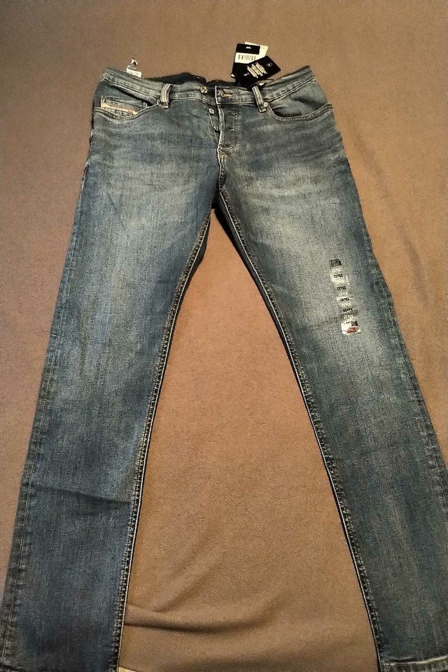 Diesel Tephar mens jeans size 33w X 32L brand new with tags - photo 5