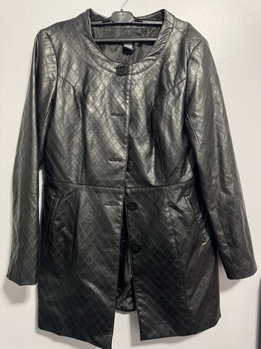 Quilted Black Leather Jacket