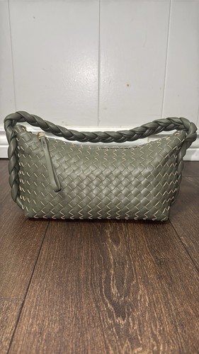 Antik Kraft Braided Olive Green Women's Bag